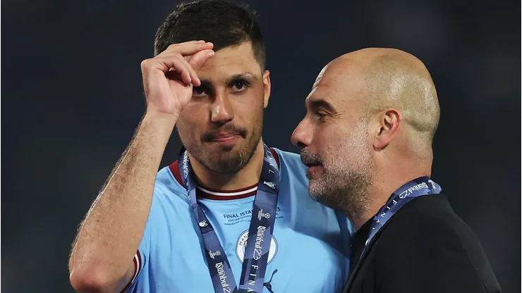 Manchester City quer anunciar ex-Corinthians após grave lesão de Rodri (Photo by Michael Steele/Getty Images)