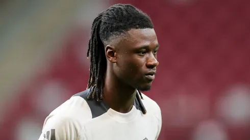 Eduardo Camavinga com a camisa do Real Madrid