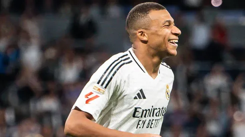 Kylian Mbappé igualou uma marca de Lionel Messi na última vitória do Real Madrid. (Foto: IMAGO / ZUMA Press Wire)