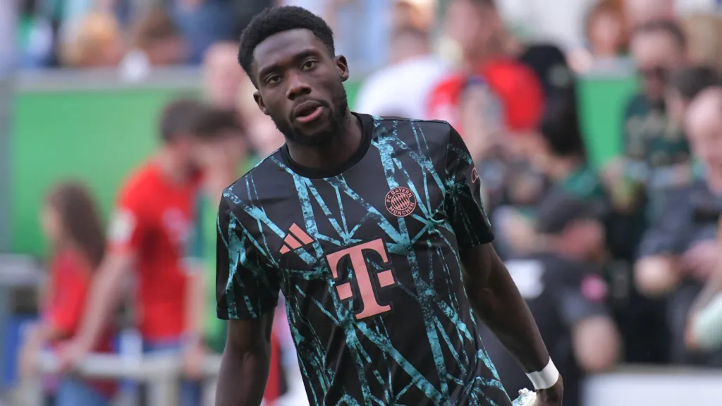 Alphonso Davies jogador do bayern de Munique