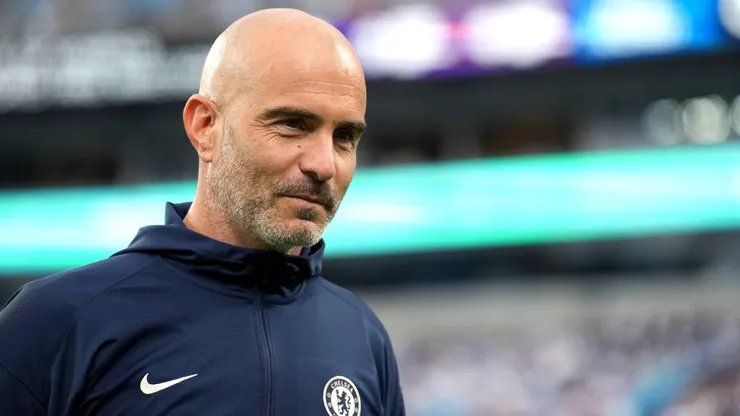 Enzo Maresca, técnico do Chelsea. (Photo by Grant Halverson/Getty Images)