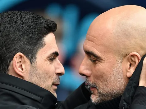 Guardiola se sente "mais fraco" ao enfrentar Arteta