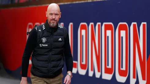 Erik Ten Hag, técnico do Manchester United. (Photo by Peter Nicholls/Getty Images)