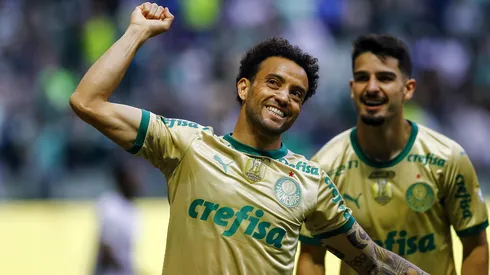 Felipe Anderson em partida pelo Palmeiras