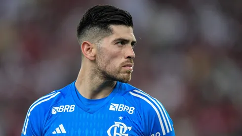 Agustín Rossi, goleiro do Flamengo. Foto: Thiago Ribeiro/AGIF