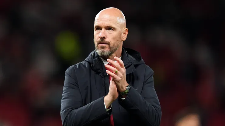 Erik Ten Hag, técnico do Manchester United. (Foto: Martin Rickett/Imago/PA Images)