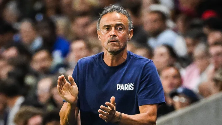Luis Enrique, técnico do PSG. (Foto: Matthieu Mirville/Imago/ZUMA Press Wire)