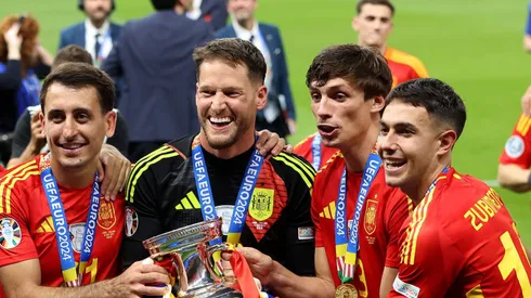 Real Madrid recebe aprovação de Carlo Ancelotti para contratar campeão da Eurocopa.(Photo by Richard Pelham/Getty Images)