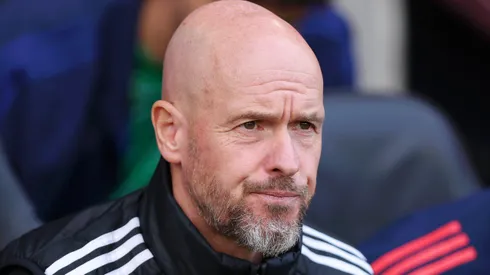 Erik ten Hag, treinador do MANCHESTER UNITED (Photo by Ryan Hiscott/Getty Images)