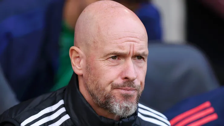 Erik ten Hag, treinador do MANCHESTER UNITED (Photo by Ryan Hiscott/Getty Images)