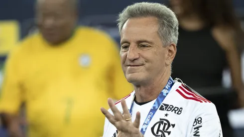 Landim, presidente do Flamengo, abre o jogo sobre a contratação de Lucas Paquetá. Foto: Jorge Rodrigues/AGIF