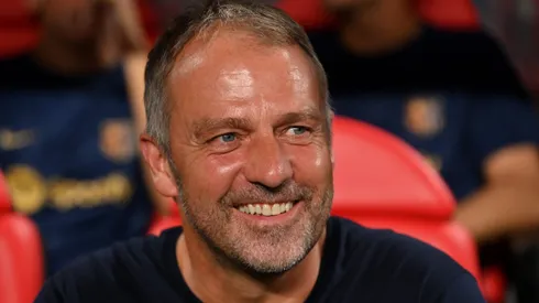 HAnsi Flick, treinador do Barcelona (Photo by Denis Doyle/Getty Images)