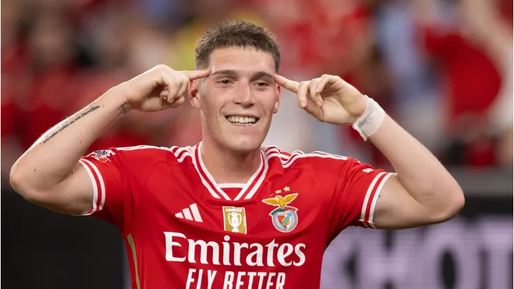 R$ 54 milhões: Rollheiser pode deixar o Benfica para atuar em rival do Corinthians. (Foto: Imago/Maciej Rogowski)