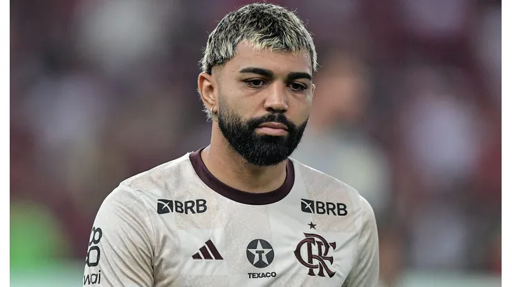 Gabigol pode ser desfalque na Libertadores. Foto: Thiago Ribeiro/AGIF