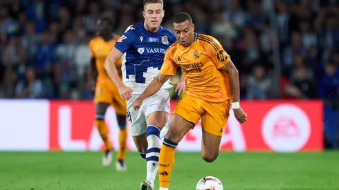 Mbappé já começou a marcar gols pelo Real Madrid (Foto: Juan Manuel Serrano Arce/Getty Images)