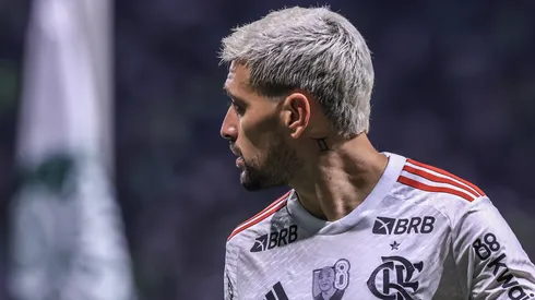 Arrascaeta em partida pelo Flamengo