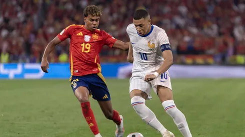 Yamal e Mbappé na Eurocopa.