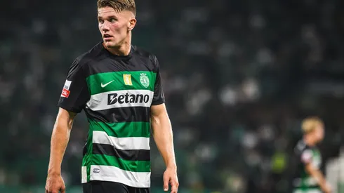 Gyokeres durante o clássico entre Sporting e Porto pela Liga Portugal, no dia 31 de agosto de 2024. (Sipa US / Alamy Stock Photo)