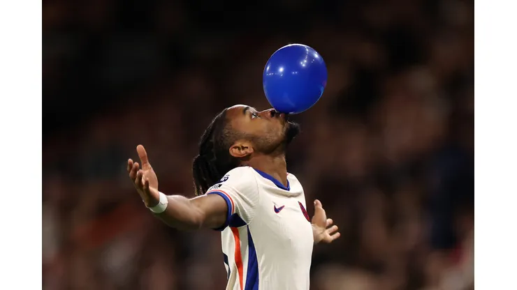 Nkunku, do Chelsea, durante rodada da Premier League (Foto: Michael Steele/Getty Images)