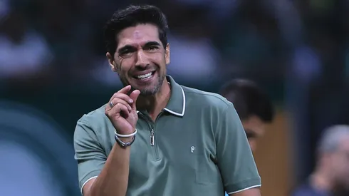 Abel Ferreira em goleada do Palmeiras contra o Criciúma