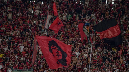 Torcida do Flamengo em jogo no Maracanã. Foto: Thiago Ribeiro/AGIF