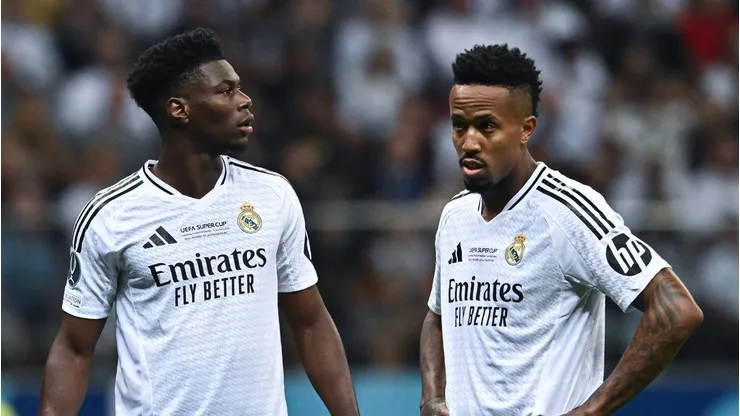 Bellingham e Tchouaméni devem reforçar o meio-campo do Real Madrid na Champions. (Foto: IMAGO / Sebastian Frej)