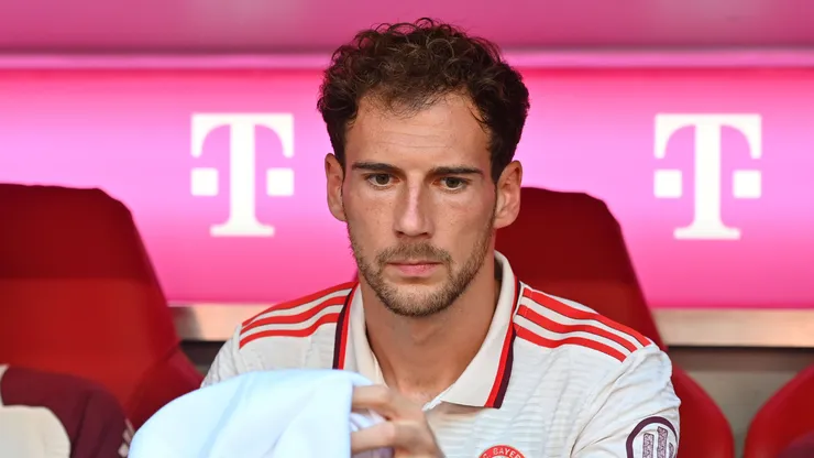 Leon Goretzka com a camisa do Bayern de Munique