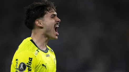 Mauricio em partida pelo Palmeiras