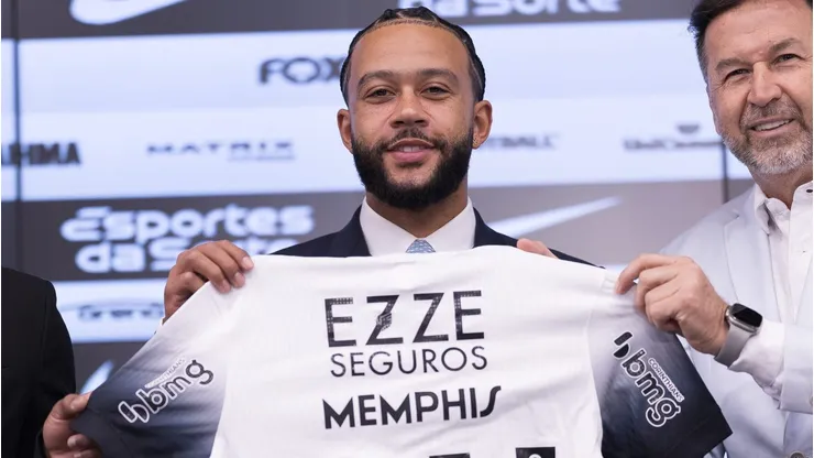 Memphis Depay finalmente ganha data para estrear pelo Corinthians de Ramón Díaz. Foto: Ettore Chiereguini/AGIF