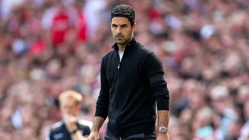 Mikel Arteta em partida pelo Arsenal