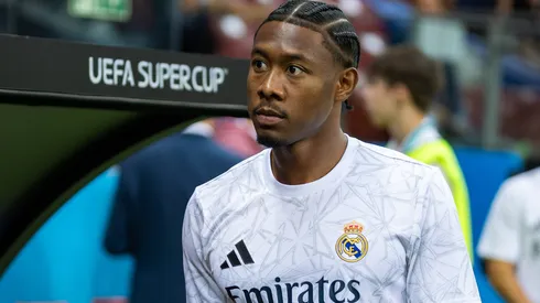 David Alaba com a camisa do Real Madrid
