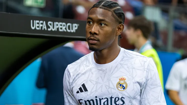 David Alaba com a camisa do Real Madrid