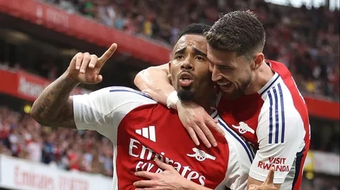 Gabriel Jesus não deve ter sombra no elenco do Arsenal por enquanto. Foto: Warren Little/Getty Images