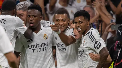 Real Madrid tem Mbappé, Vini Jr e Rodrygo no ataque.