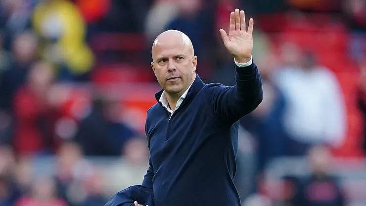 Arne Slot, técnico do Liverpool. (Foto: Peter Byrne/Imago/PA Images)