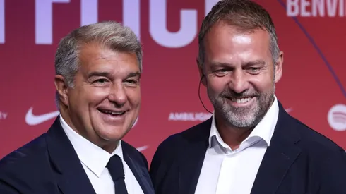 Barcelona de Hansi Flick decide investir em joia do Brasileirão avaliada em R$ 374 milhões. (Foto: Imago/Xinhua)