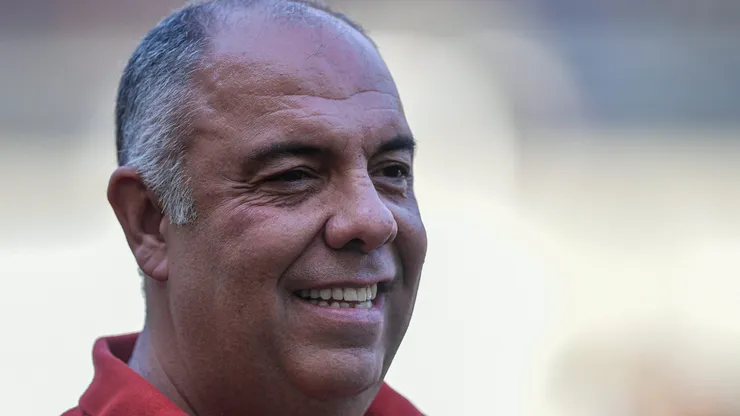 Marcos Braz, diretor do Flamengo. 2024. Foto: Thiago Ribeiro/AGIF