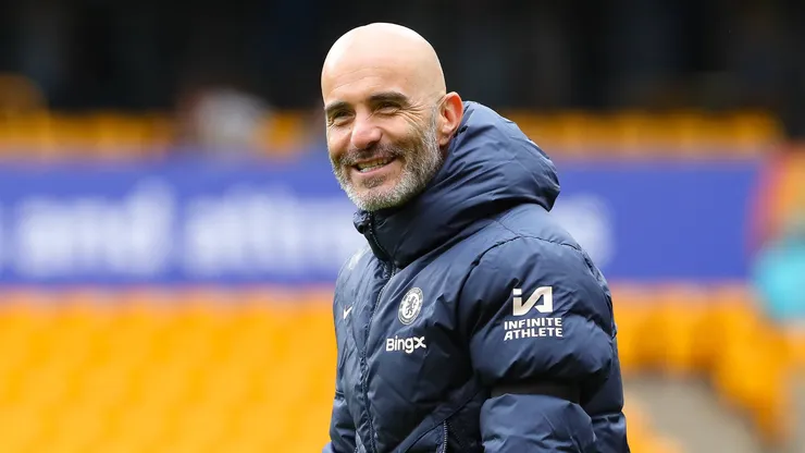 Enzo Maresca em partida pelo Chelsea