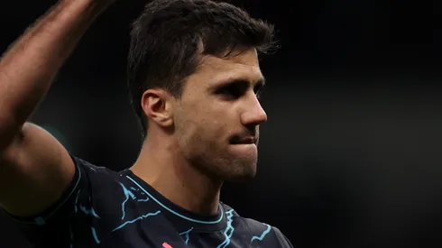Rodri, do Manchester City, interessa ao Real Madrid (Foto: Catherine Ivill/Getty Images)