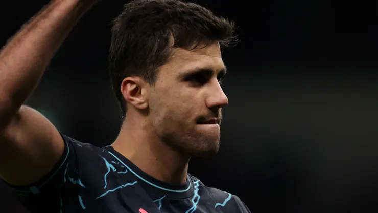 Rodri, do Manchester City, interessa ao Real Madrid (Foto: Catherine Ivill/Getty Images)