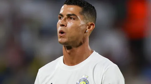 Pep Guardiola, do Manchester City, gera problema para Cristiano Ronaldo no Al-Nassr.(Photo by Yasser Bakhsh/Getty Images)