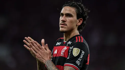 Pedro, atacante do Flamengo segue se recuperando de lesão. Foto: Thiago Ribeiro/AGIF