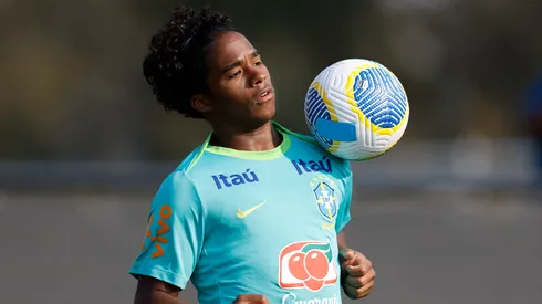 Endrick se lesionou e saiu da pré-lista. Foto: Rafael Ribeiro/CBF