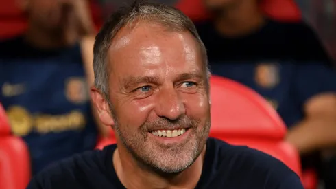 Hansi Flick, treinador do Barcelona (Photo by Denis Doyle/Getty Images)