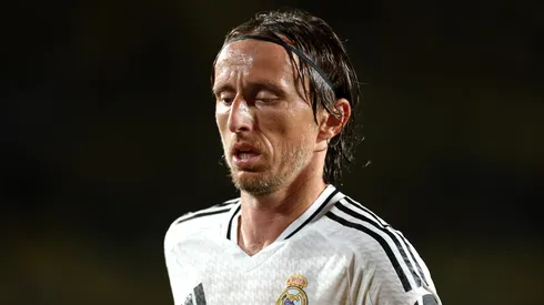 Modric abiu o jogo durante entrevista na Seleção Croata (Foto: Florencia Tan Jun/Getty Images)
