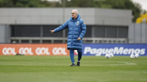 Dorival Júnior, técnico da Seleção Brasileira, durante treino. (Foto: Rafael Ribeiro/CBF)