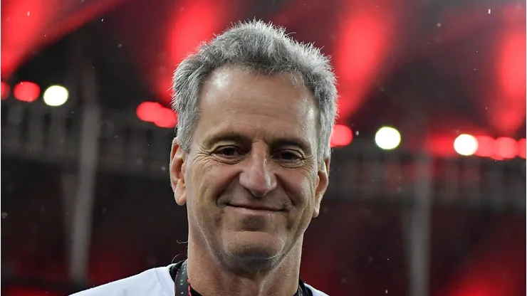 Rodolfo Landim presidente do Flamengo durante partida contra o Bragantino no estadio Maracana pelo campeonato Brasileiro A 2024. (Foto: Thiago Ribeiro/AGIF)