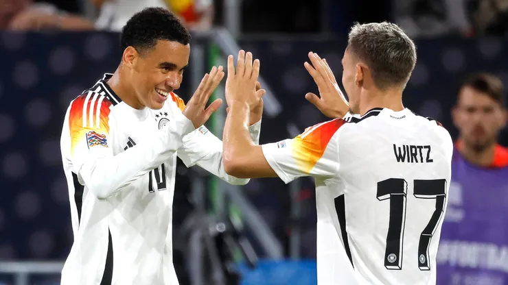 Wirtz e Musiala juntos pela Seleção Alemã