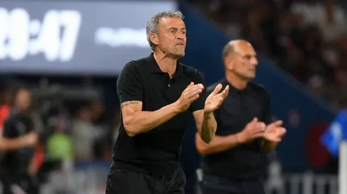 Luis Enrique treinador do PSG