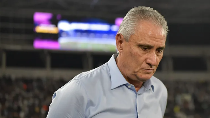 Tite, técnico do Flamengo. Foto: Thiago Ribeiro/AGIF